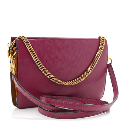 Givenchy Goatskin Suede Cross 3 Crossbody Bag Fig Pink Cherry 3 of 10