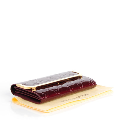 Louis Vuitton Vernis Rossmore Wallet Rouge Fauviste 3 of 7