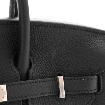 Hermes Togo Birkin 25 Black 11 of 12