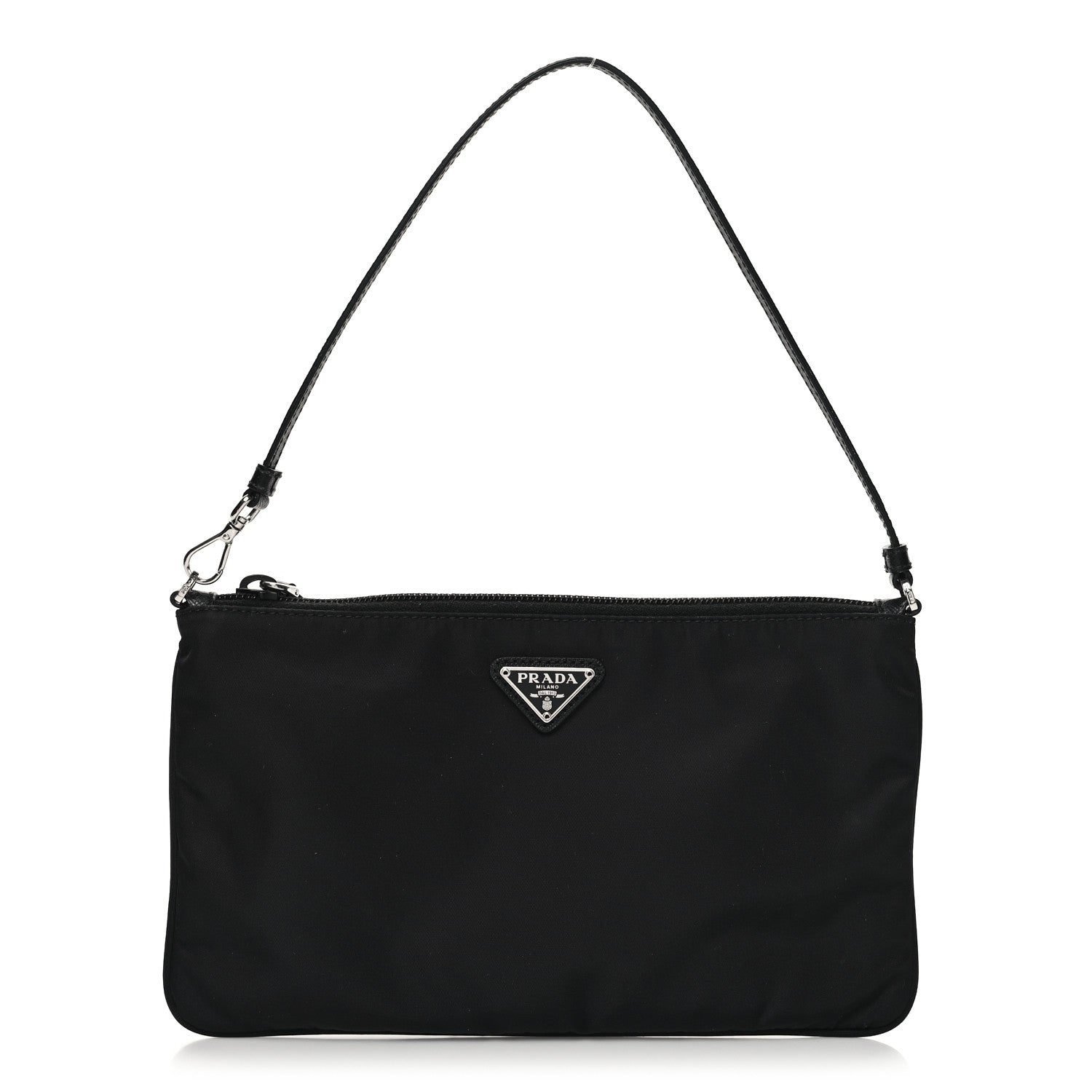 Prada Re-Nylon Vela Pouch Black 1 of 9