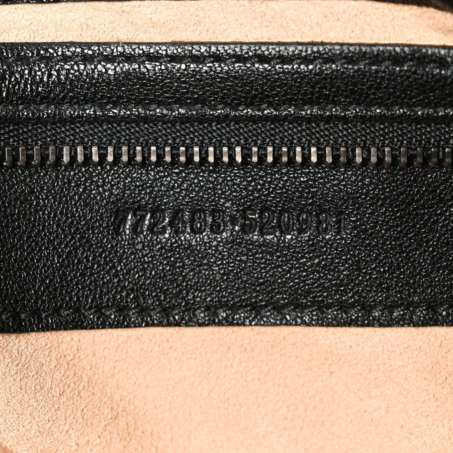 Goatskin Monochrome Large Aphrodite Shoulder Bag Black