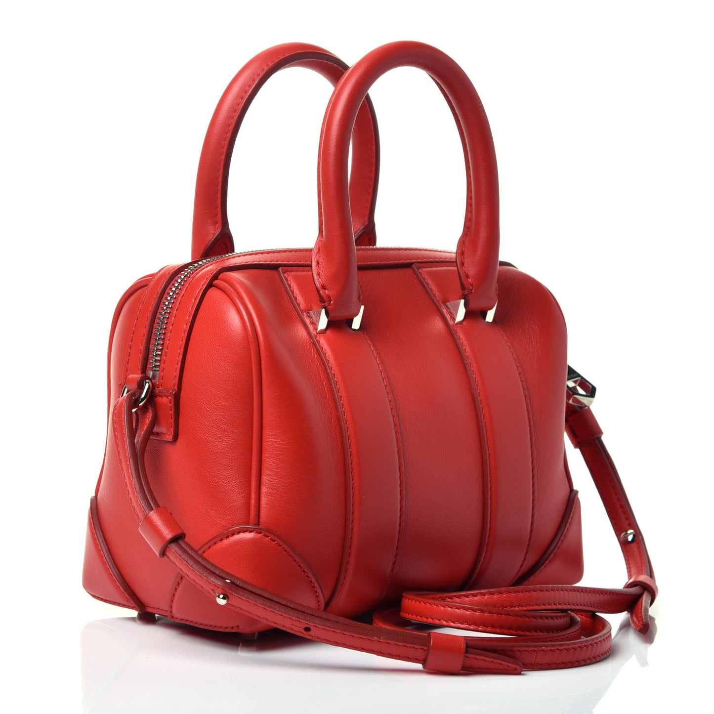 Calfskin Micro Lucrezia Red