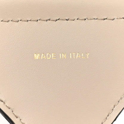 Fendi Jacquard Ribbon Vitello King FF Bi-Color Intreccio Adjustable Strap You Beige Pink 3 of 5