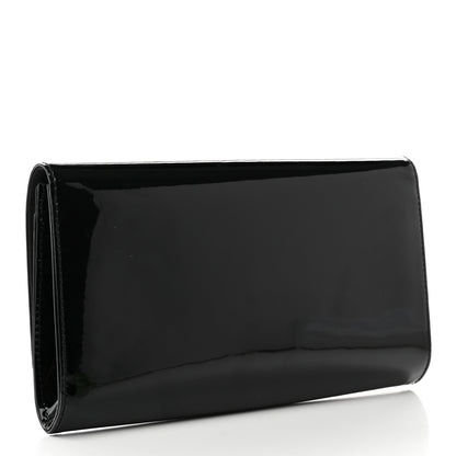 Louis Vuitton Patent Louise Clutch Black 4 of 10