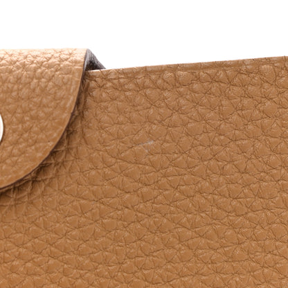 Hermes Togo Ulysse PM Notebook Cover Biscuit 9 of 10