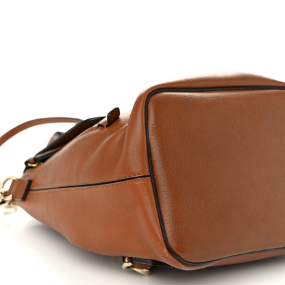 Chloe Suede Calfskin Small Faye Backpack Tan 9 of 11