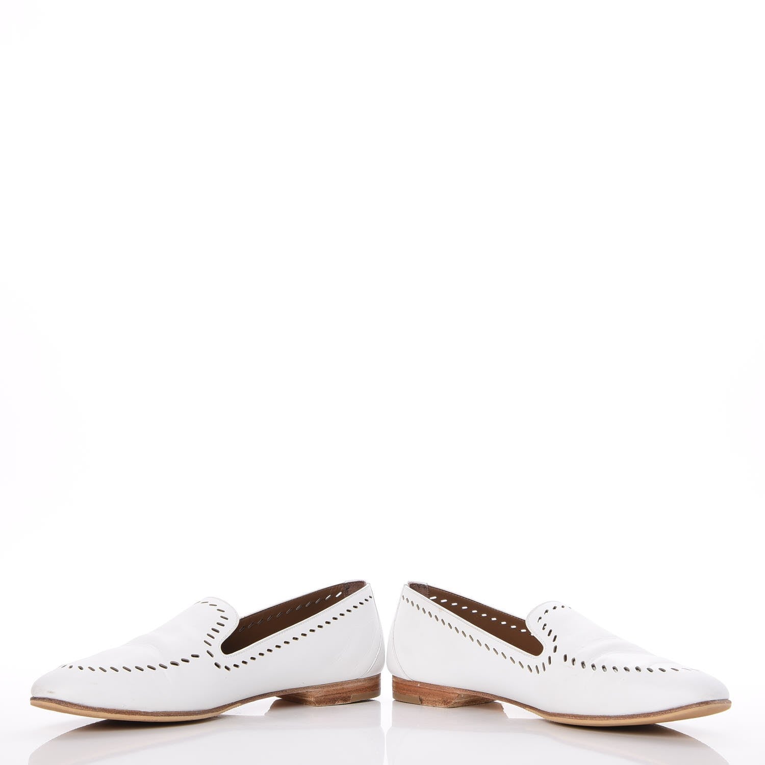 Hermes Calfskin Ovale Moccasin Loafers 38.5 5 of 12
