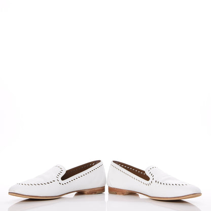 Hermes Calfskin Ovale Moccasin Loafers 38.5 5 of 12