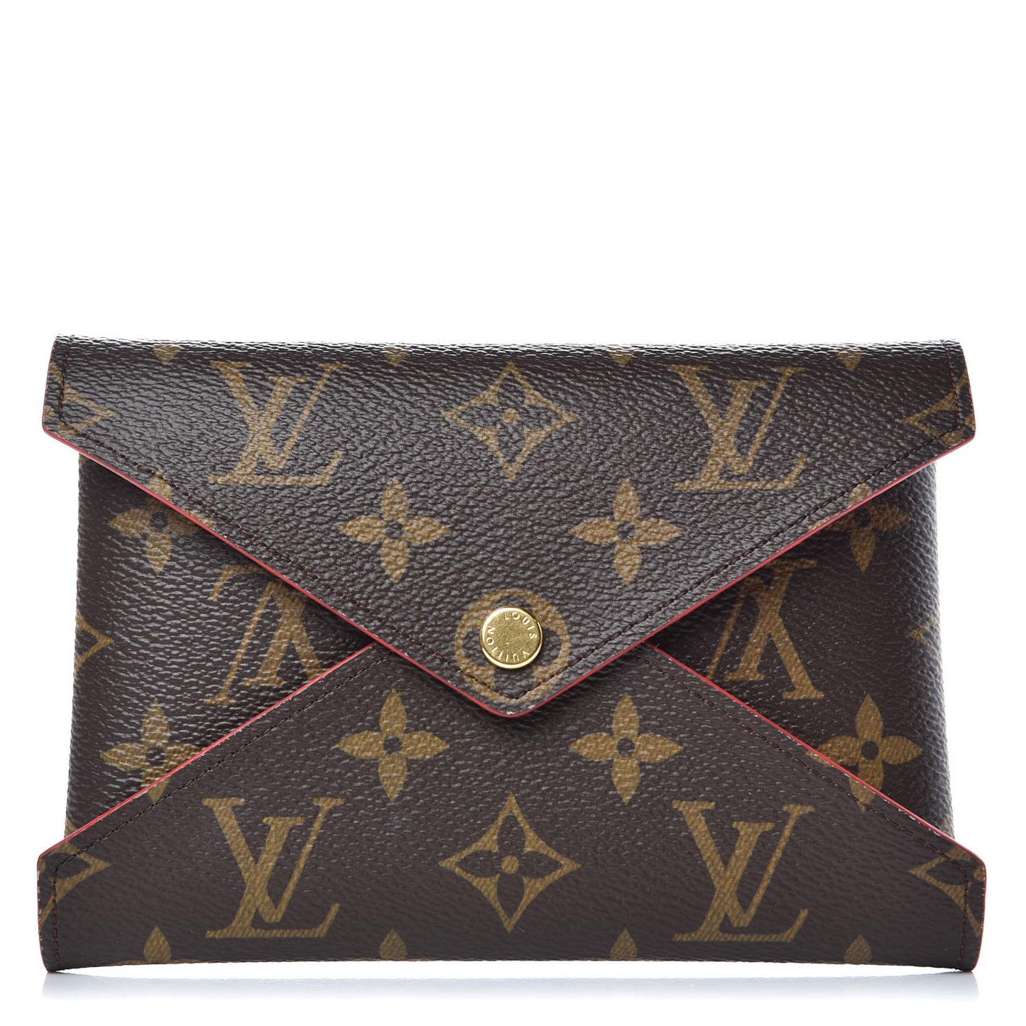 Monogram Medium Kirigami Pochette Insert Coquelicot