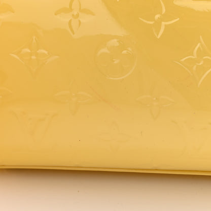 Louis Vuitton Vernis Brea MM Citrine 17 of 19