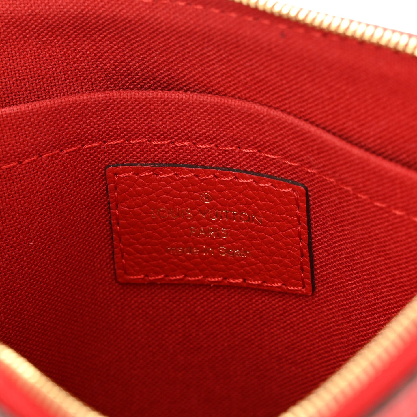 Monogram Pallas Clutch Cherry