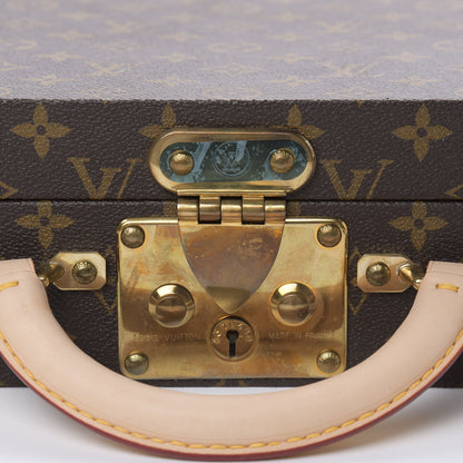 Louis Vuitton Monogram Jewellery Case Hard Trunk 13 of 15