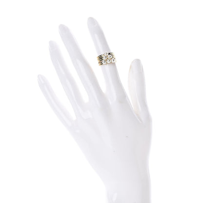 Mikimoto 18K Yellow Gold Akoya Pearl Band Ring Set 47 4 2 of 6
