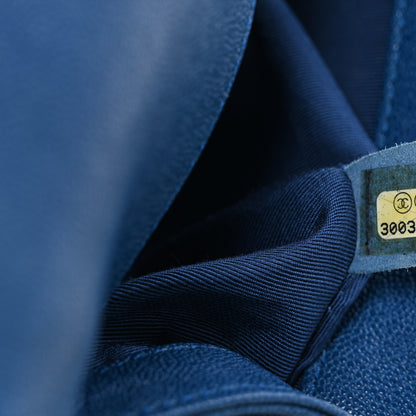 Chanel Caviar Quilted Small Boy Flap Blue 7 of 11
