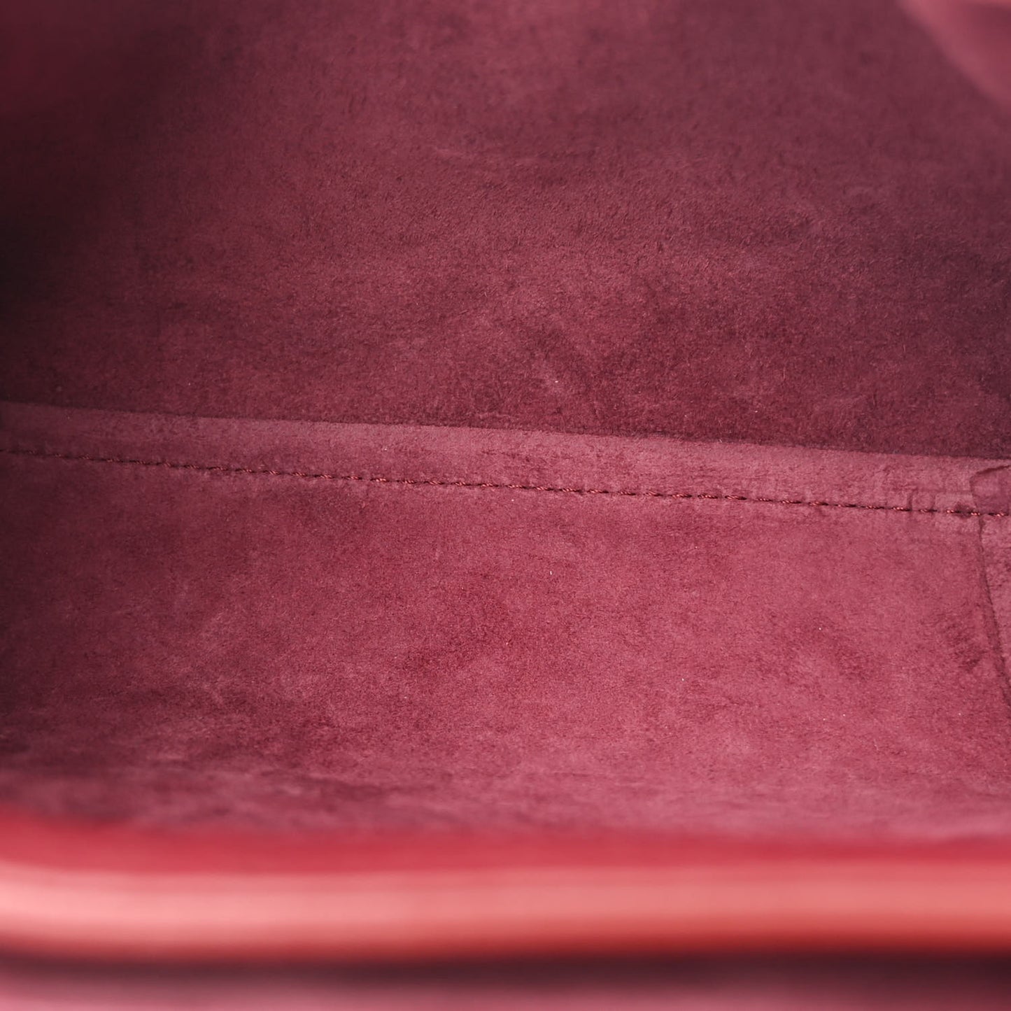 Calfskin Mini Soft Lady Bag Claret