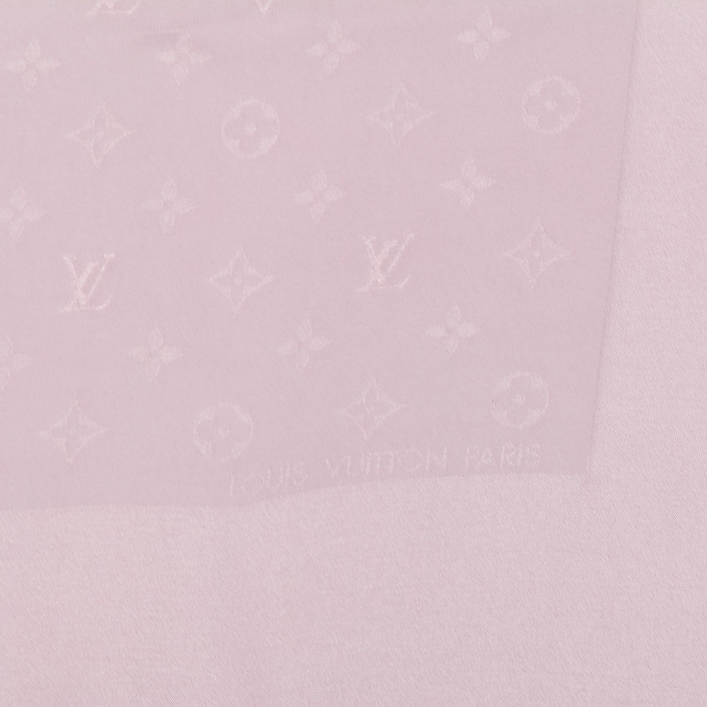 Silk Monogram Monaco Scarf Lilac