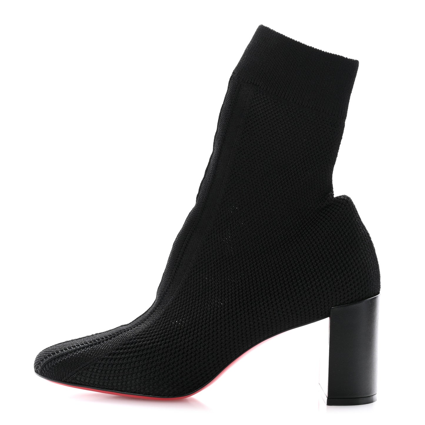 Nappa Knit Beyonstage 70 Ankle Boots 40 Black