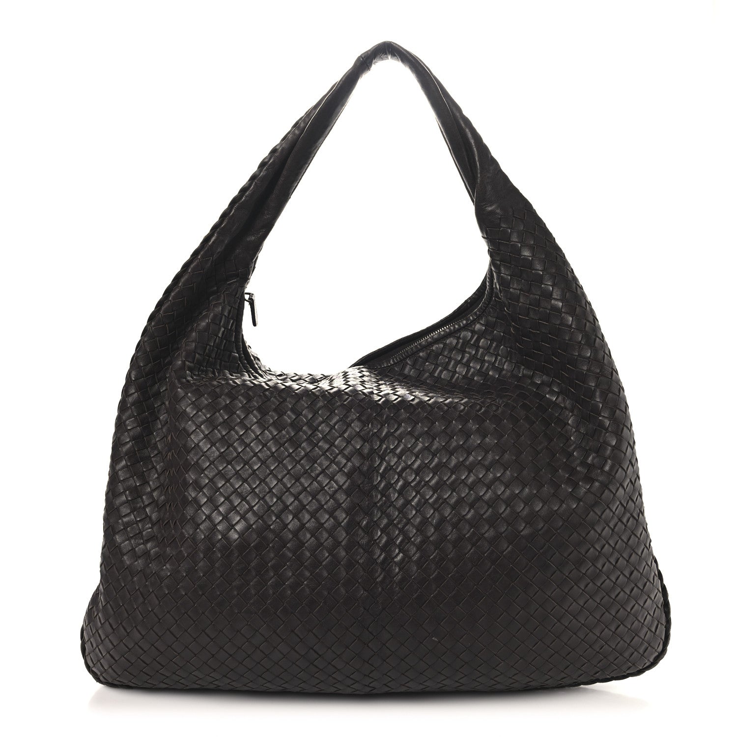 Bottega Veneta Nappa Intrecciato Maxi Veneta Hobo Ebano 1 of 11