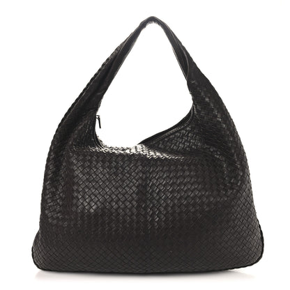 Bottega Veneta Nappa Intrecciato Maxi Veneta Hobo Ebano 1 of 11