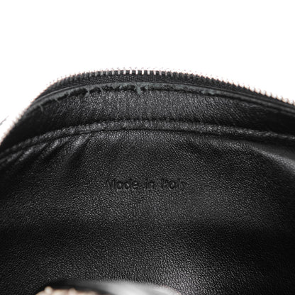 Celine Python Nappa Calfskin Dragonne Pouch Clutch Natural Black 7 of 8