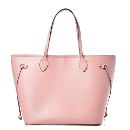 Louis Vuitton Epi Neverfull MM Rose Ballerine 1 of 10