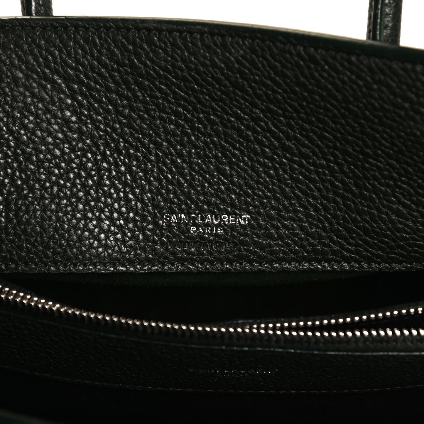 Grained Calfskin Baby Sac De Jour Souple Dark Green