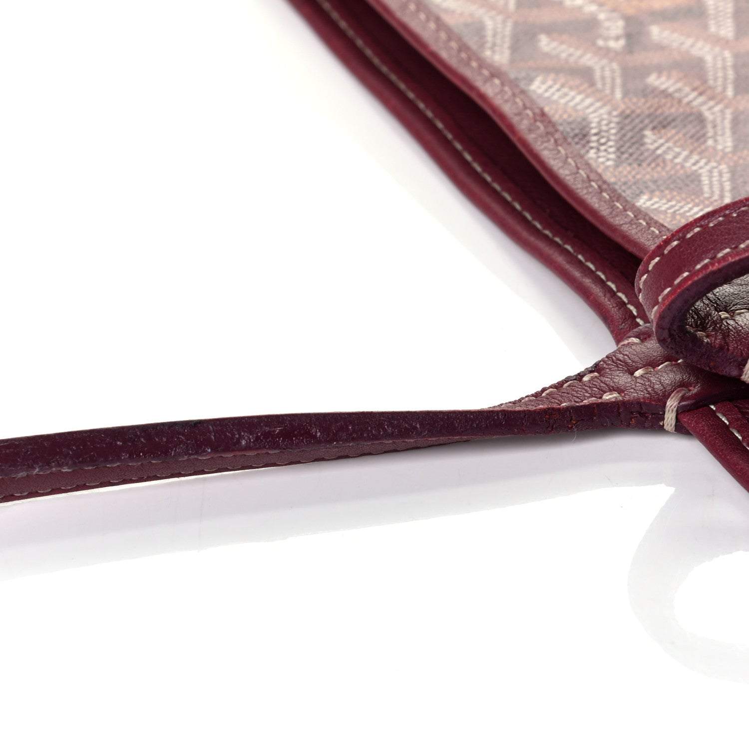Goyard Goyardine Reversible Anjou PM Burgundy 7 of 7
