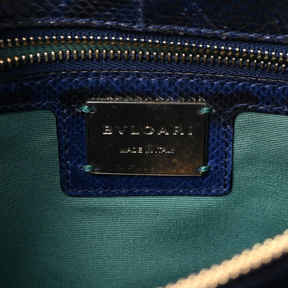 Bulgari Karung Serpenti Forever Crossbody Dark Blue 6 of 9