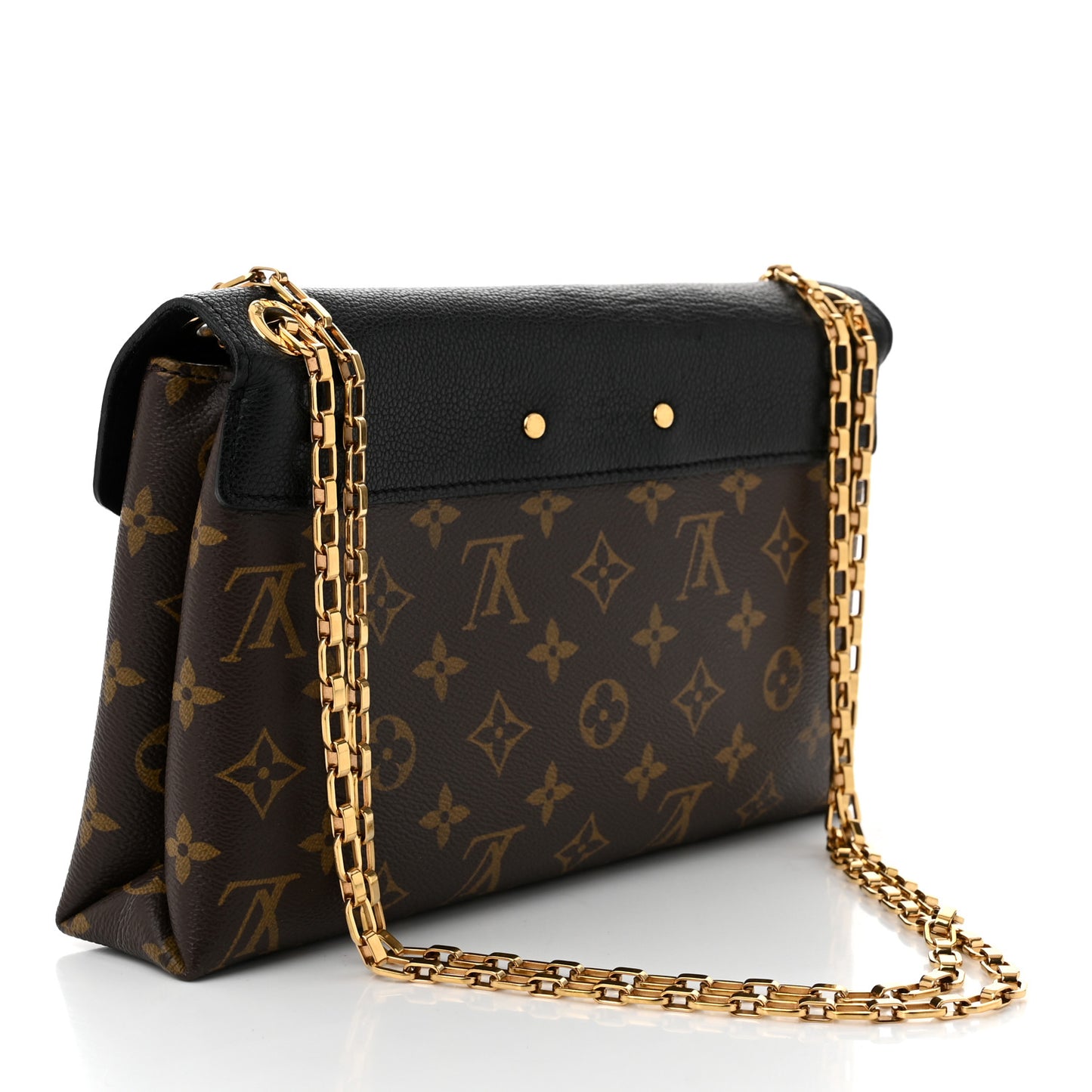 Monogram Pallas Chain Black