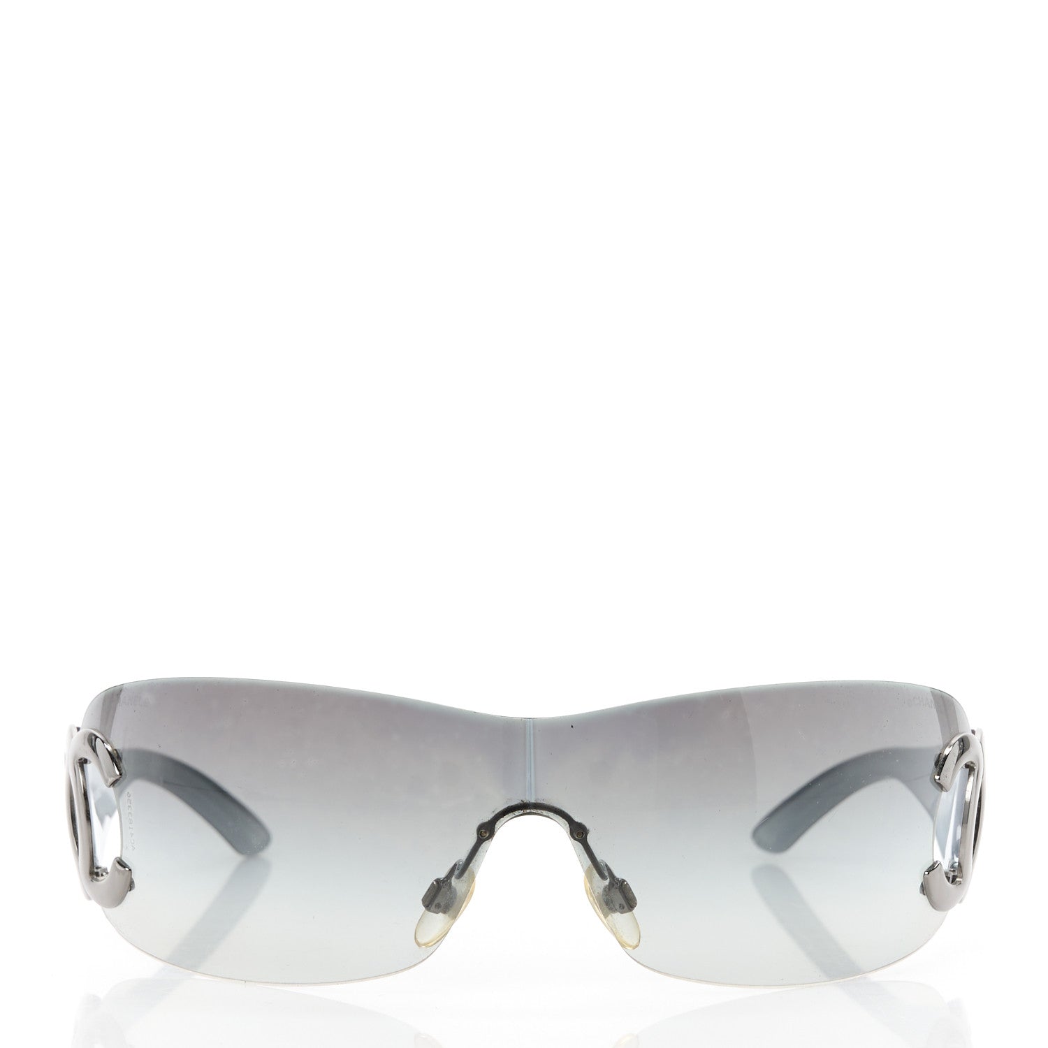 Chanel Frameless CC Logo Sunglasses 4125 Black 1479930 – FASHIONPHILE