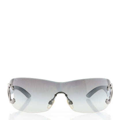 Chanel Frameless CC Logo Sunglasses 4125 Black 2 of 8