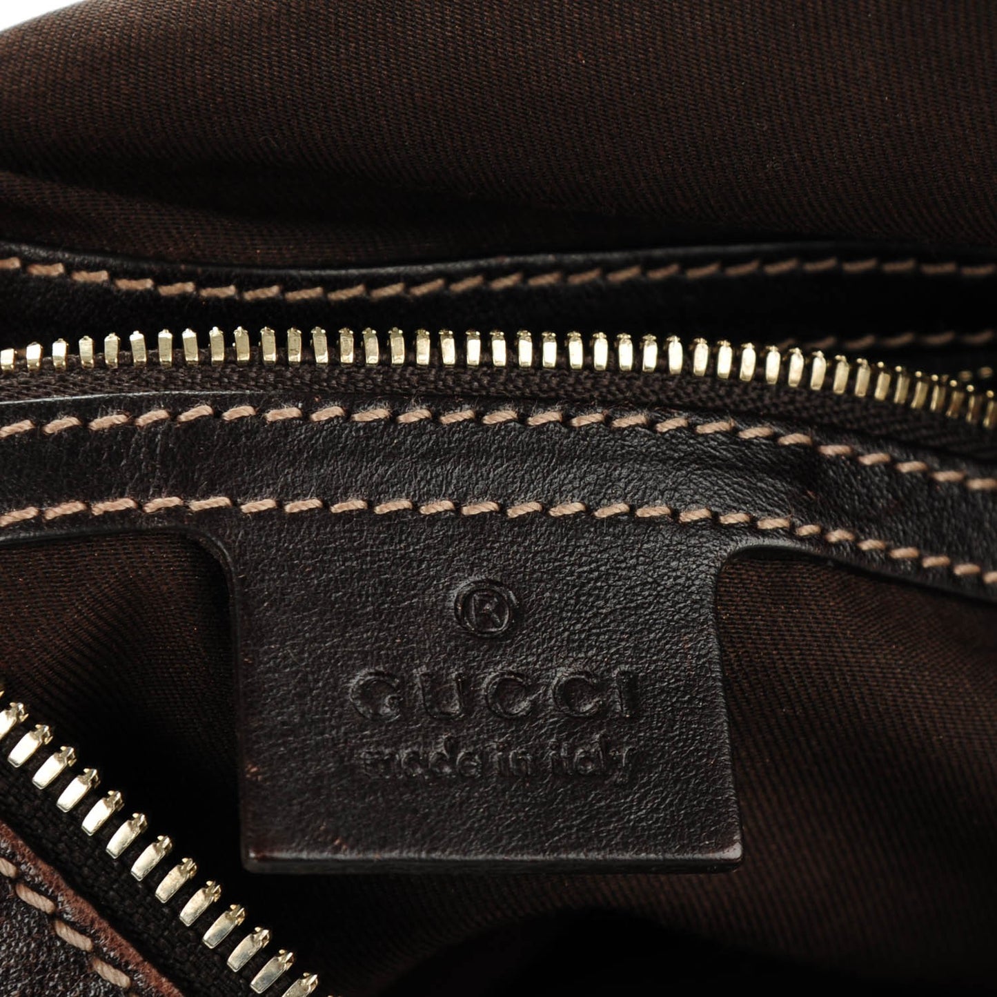 Monogram Pelham Studded Shoulder Bag Brown