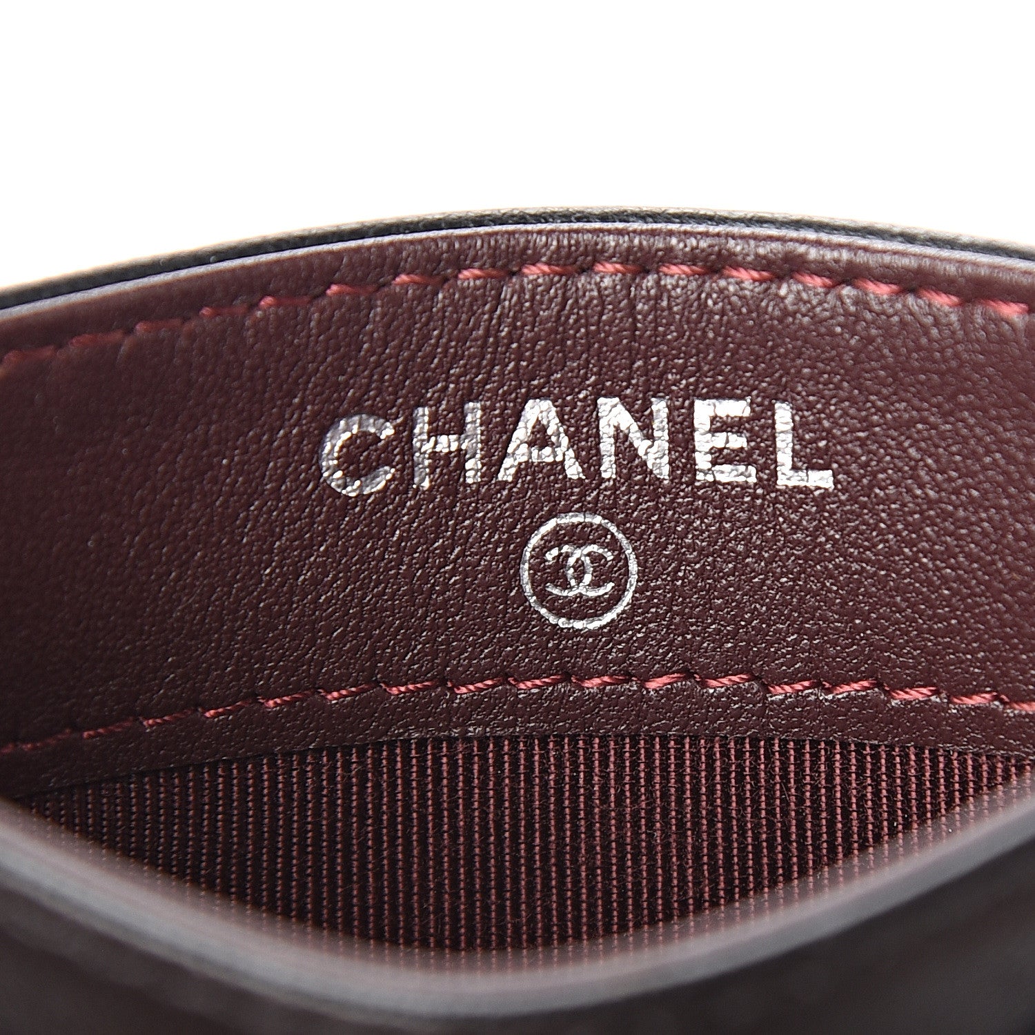 Chanel Lambskin Quilted Card Holder Black 6 of 7