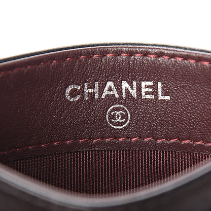 Chanel Lambskin Quilted Card Holder Black 6 of 7