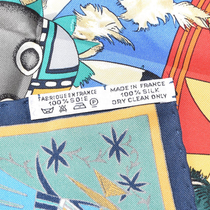 Hermes Silk Kachinas Scarf 90 6 of 6