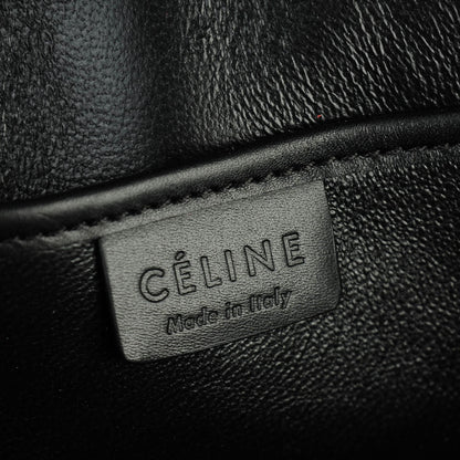 Celine Bullhide Calfskin Suede Nano Tri-Color Luggage White 7 of 7