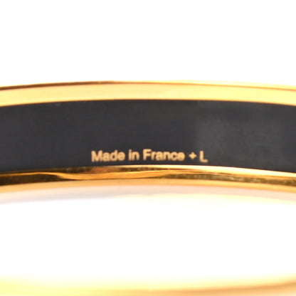 Hermes Enamel Printed Narrow Sangles Bracelet 65 5 of 5