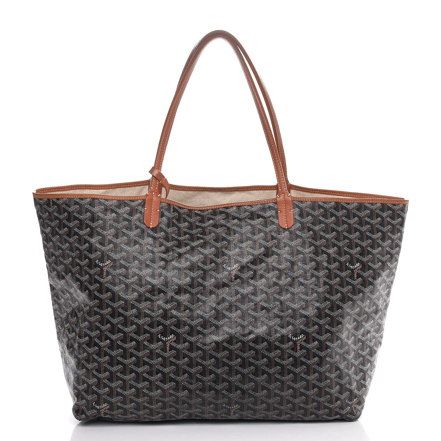 Goyard Goyardine Saint Louis GM Black Gold 3 of 14