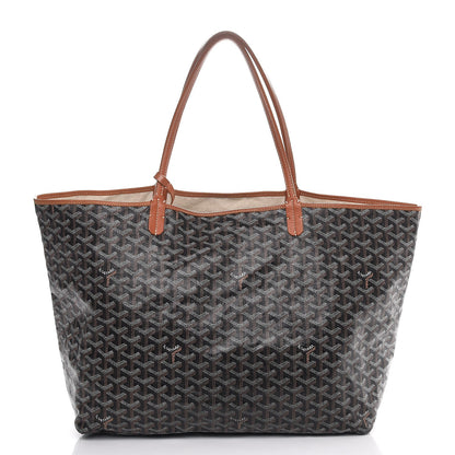 Goyard Goyardine Saint Louis GM Black Gold 3 of 14