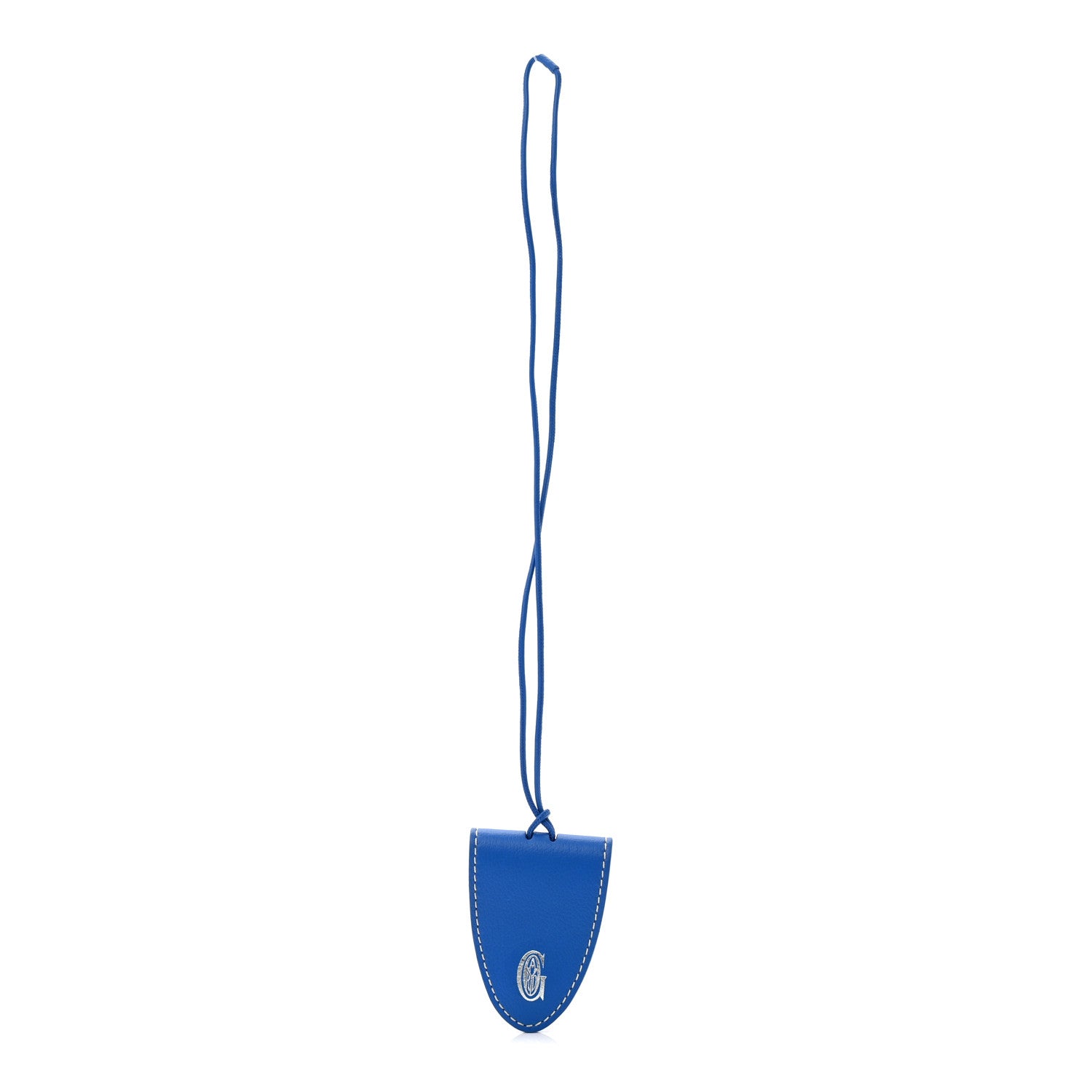 Goyard Calfskin Bag Clip Blue 1 of 5