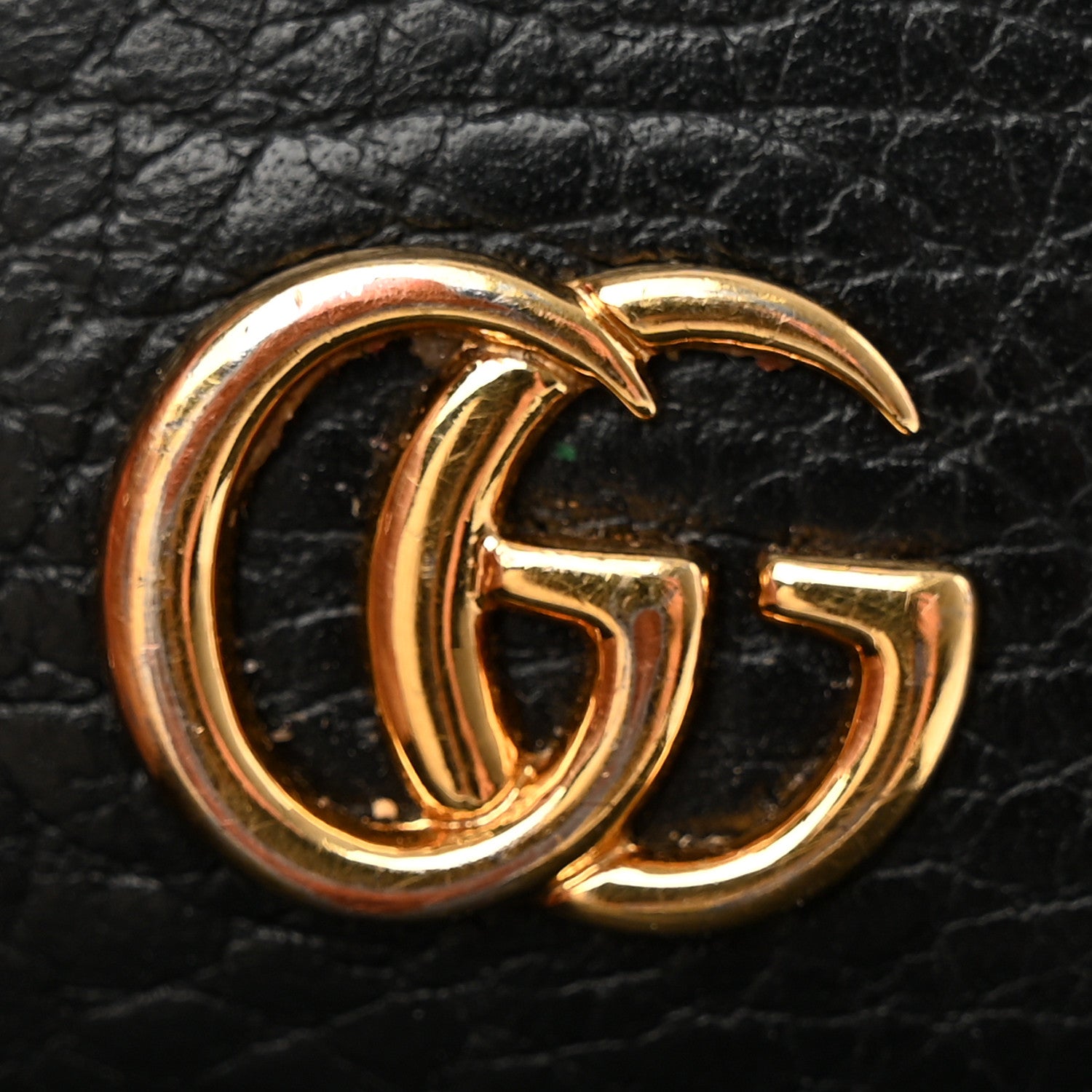 Gucci Dollar Calfskin GG Supreme Monogram GG Marmont 6 Key Holder Case Black Beige Ebony 8 of 11