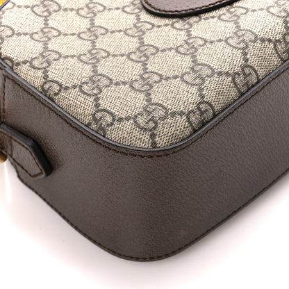 Gucci GG Supreme Monogram Web Neo Vintage Shoulder Bag Beige New Acero Crop 10 of 11