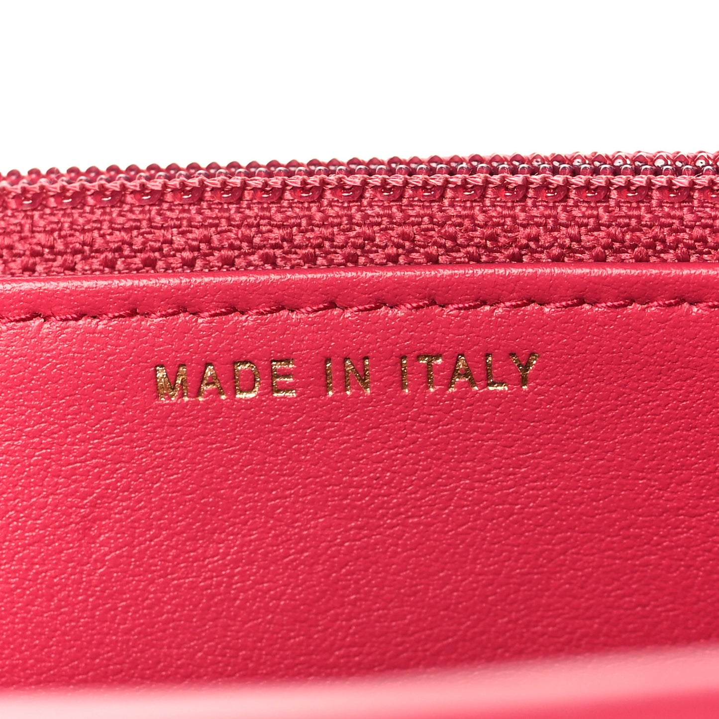 Tweed Calfskin Signe Wallet On Chain WOC Black Pink