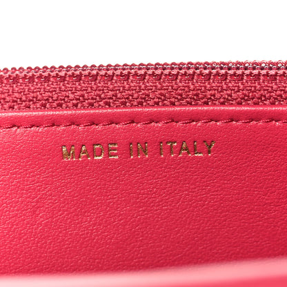 Chanel Tweed Calfskin Signe Wallet On Chain WOC Black Pink 7 of 10
