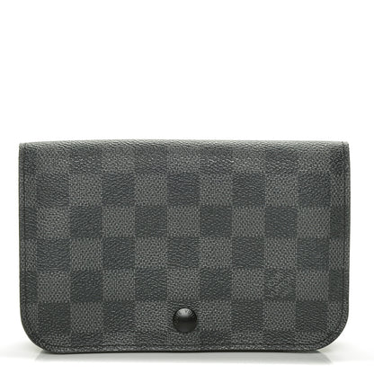 Louis Vuitton Damier Graphite Pouch Belt 1 of 6
