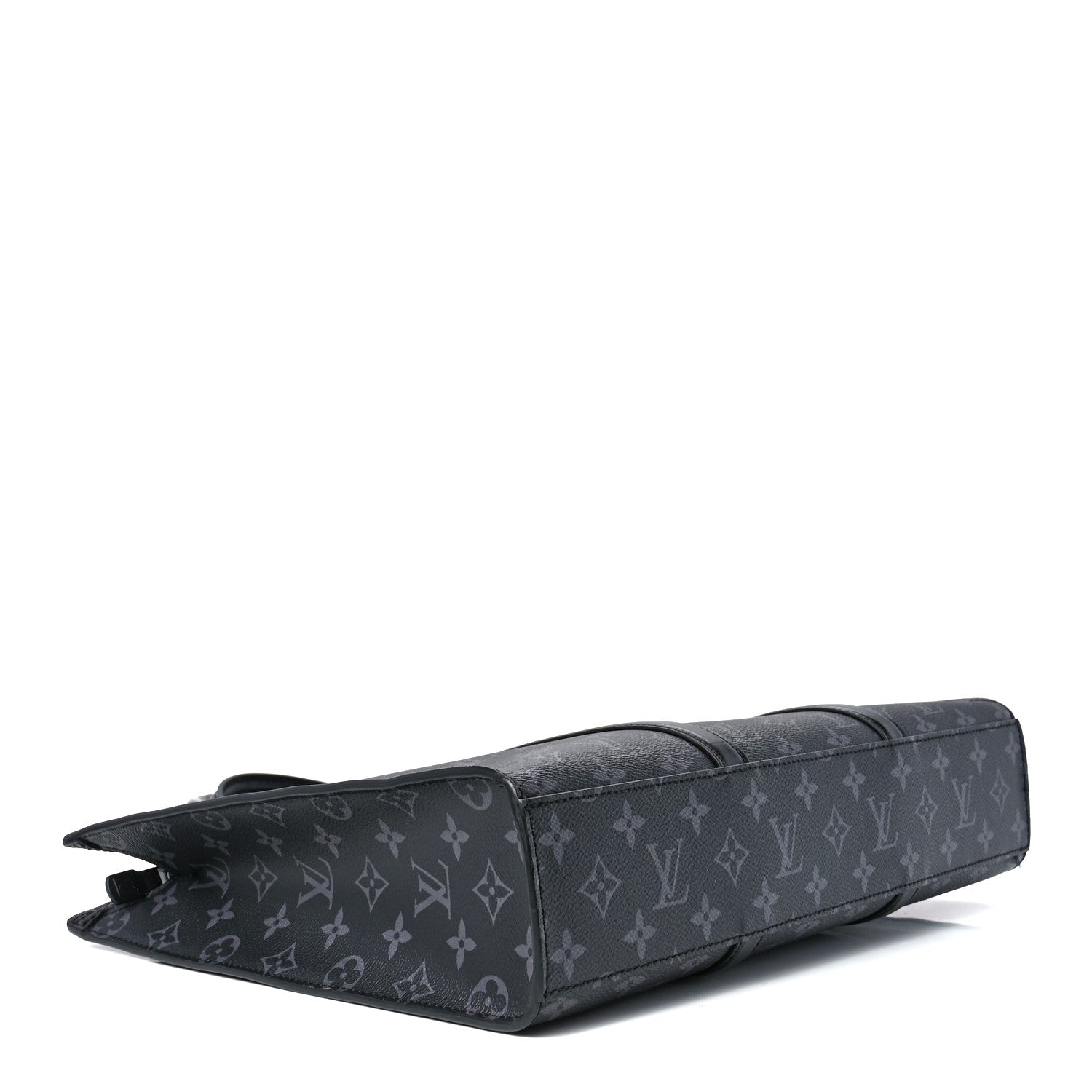 Louis Vuitton Monogram Eclipse Sac Plat Horizontal Zipper 4 of 10