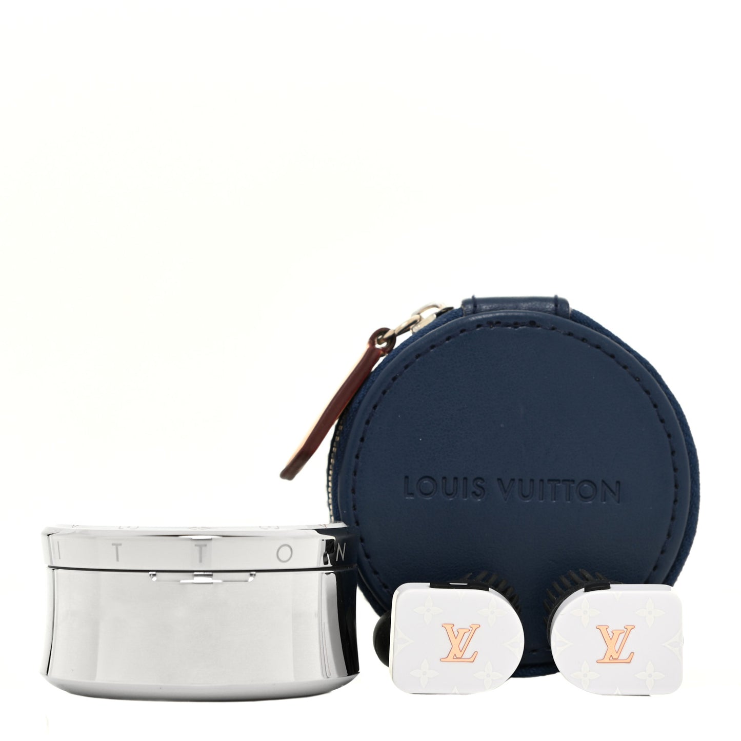 Acetate Monogram Horizon Wireless Earphones White