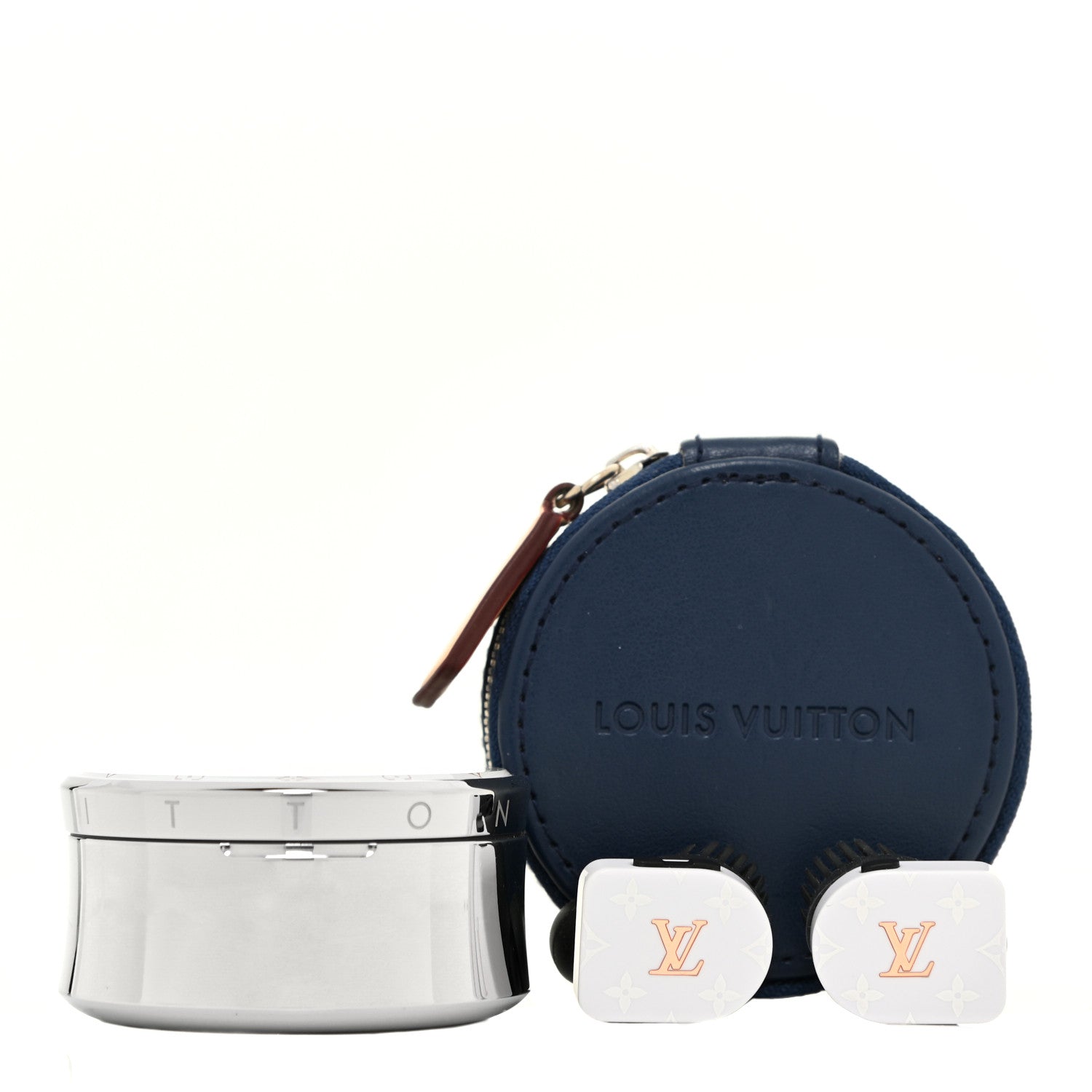 Louis Vuitton Acetate Monogram Horizon Wireless Earphones White 5 of 13
