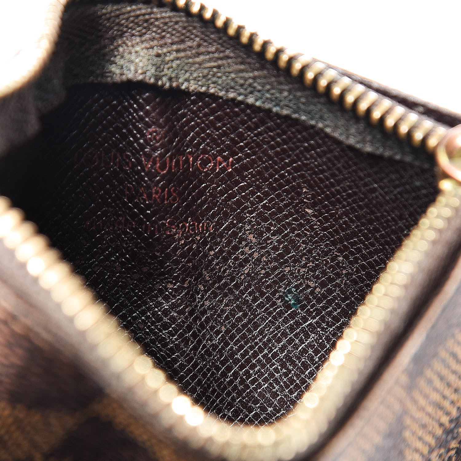 Louis Vuitton Damier Ebene Key Pouch 8 of 13