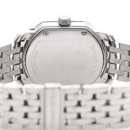 Tiffany Stainless Steel 24mm Mark Coupe Resonator Quartz Watch Blue 5 of 5